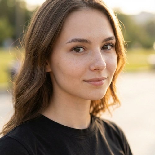 AI Image: Portrait of Beautiful Russian Caucasian Woman