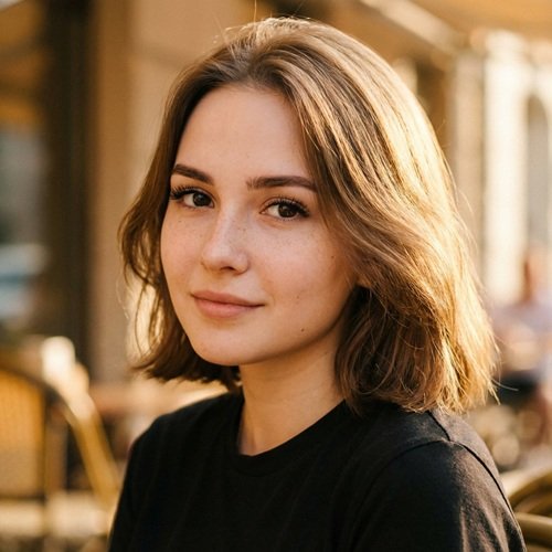 AI Image: Portrait of Beautiful Russian Caucasian Woman